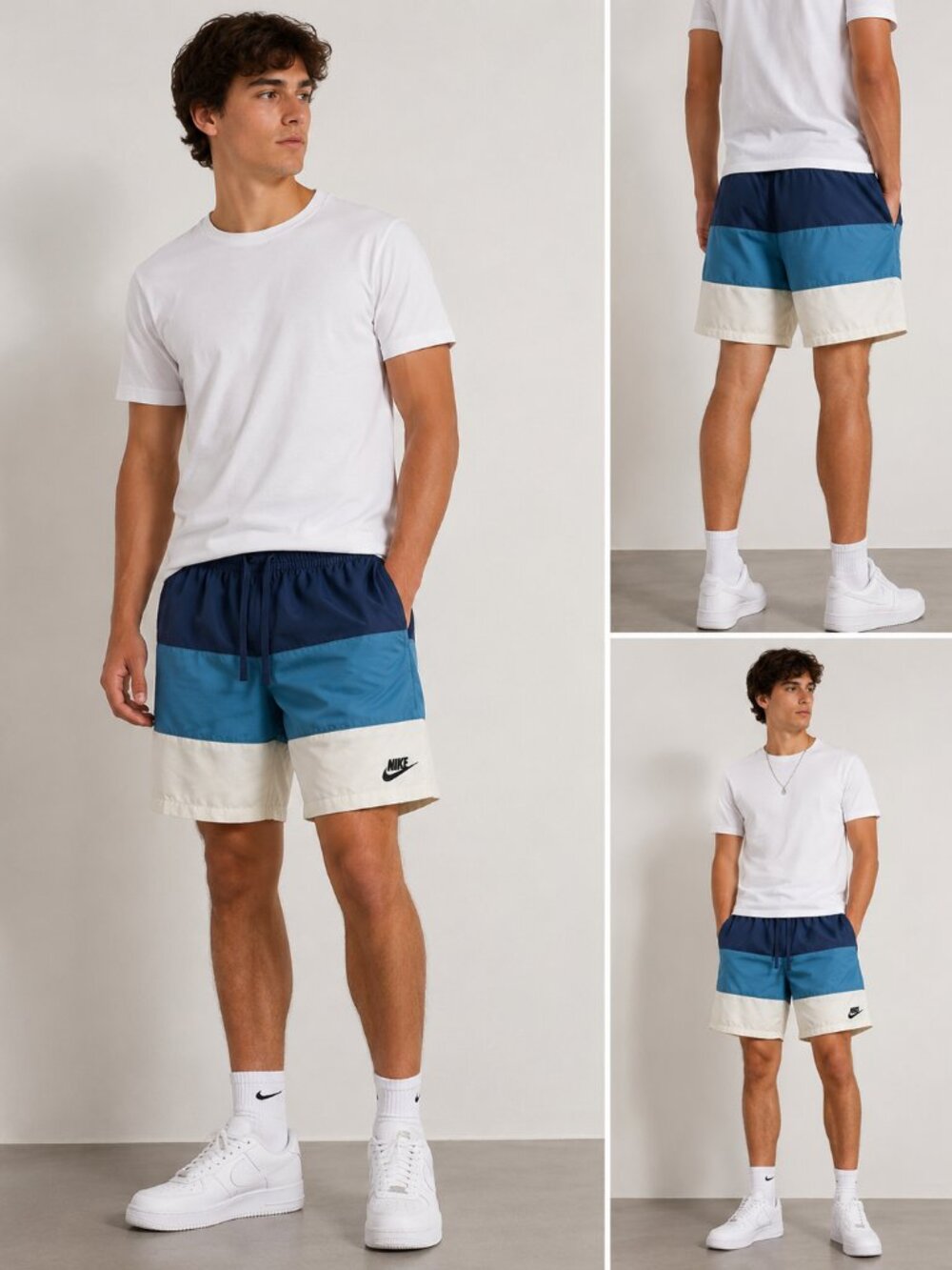 Nike Colorblock Swim Shorts – Size Small